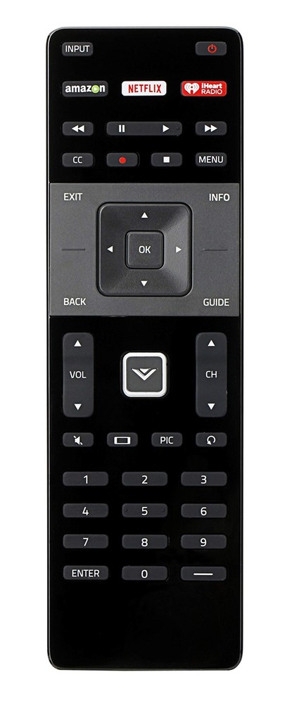 VINABTY XRT122 Remote Control Replacement for Vizio LCD LED HD TV E28hc1 E24c...