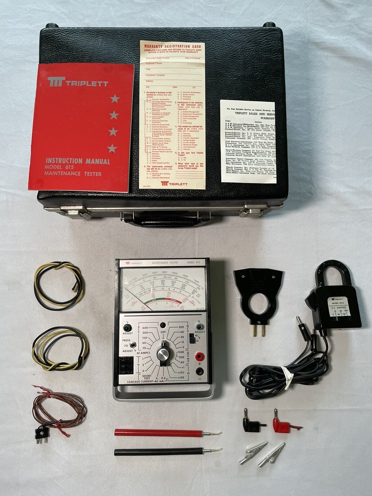 Triplett Model 615 Maintenance Tester