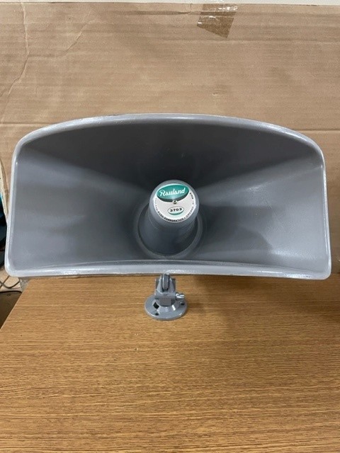 3703 RAULAND-BORG MODEL PAGING HORN