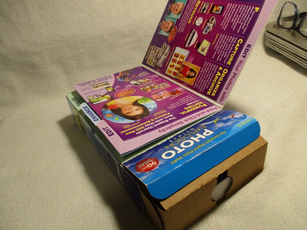 PHOTO EXPLOSION DELUXE VERSION 5, NEW OPEN BOX.