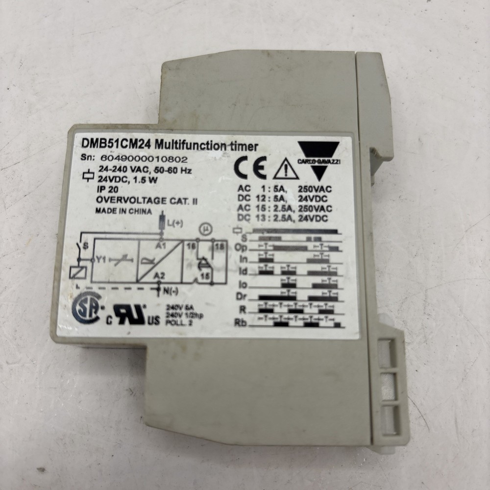 Carlo Gavazzi DMB51CM24 Multifunction Timer