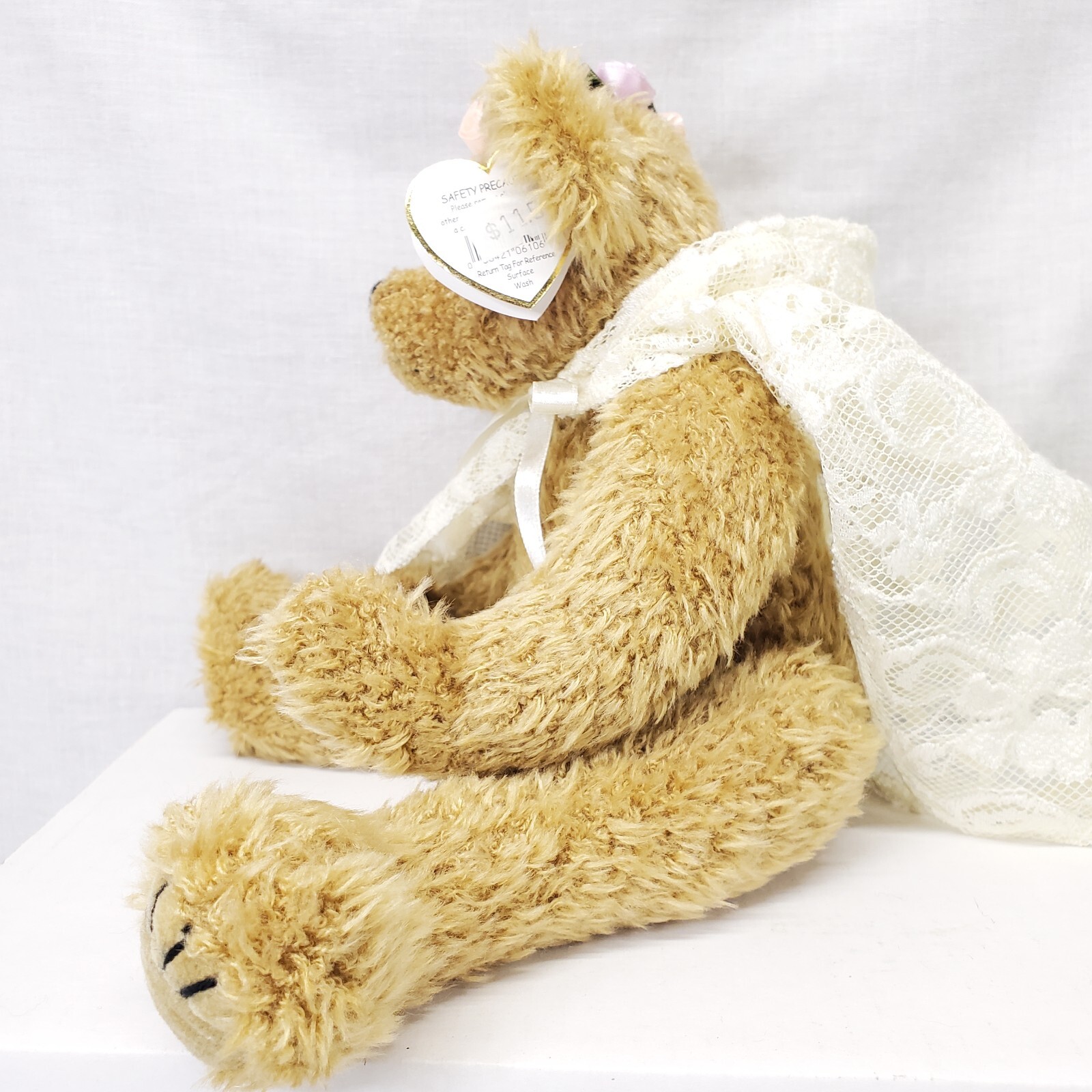 Ty Eve You're the Apple of My Eye Bear 13" Plush Soft Toy Stuffed Animal