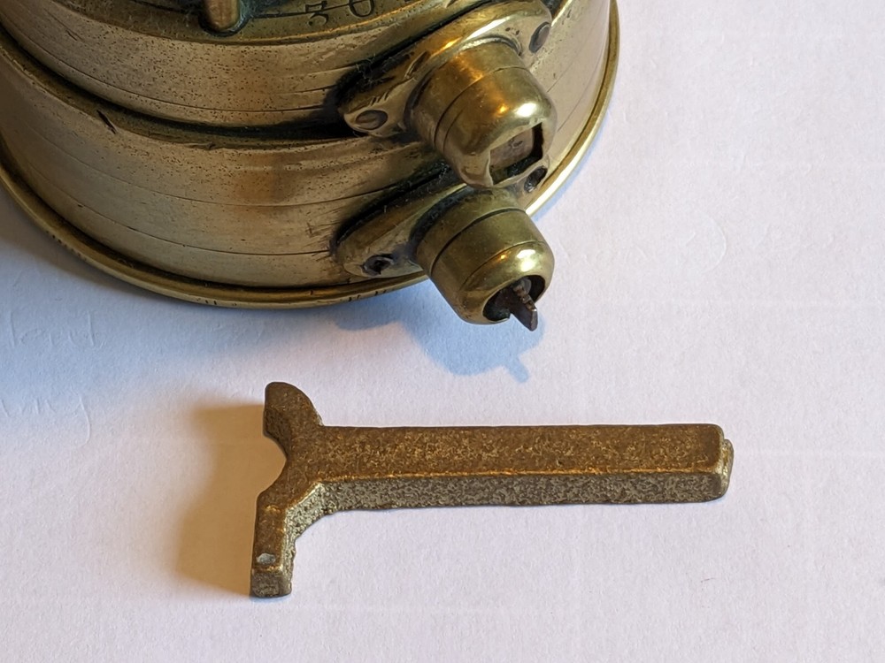 Teale/Protector Miners Lamp Locking Bar Rough Casting