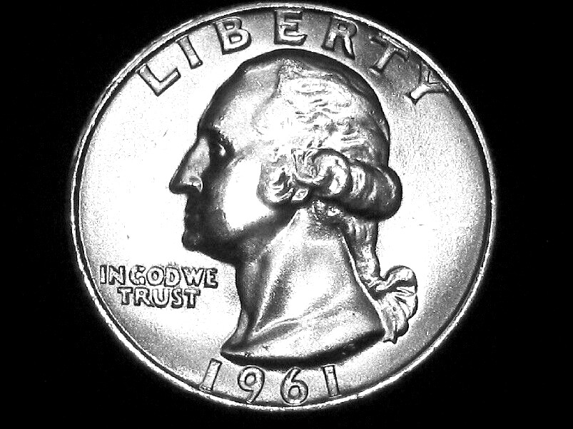 1961-D Washington Quarter --- Gem Uncirculated