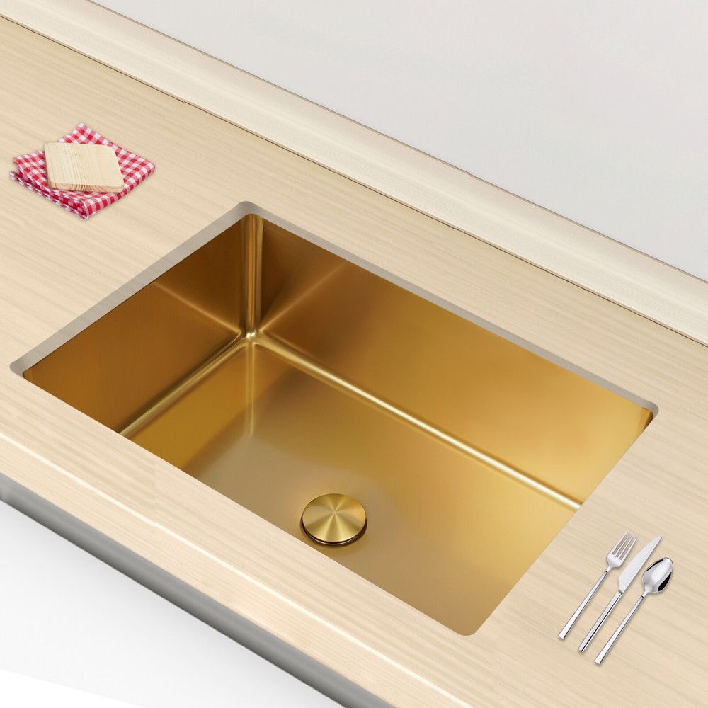 Bathroom Sink Undermount Bathroom Wash Sink Rectangular Sink Without Faucet