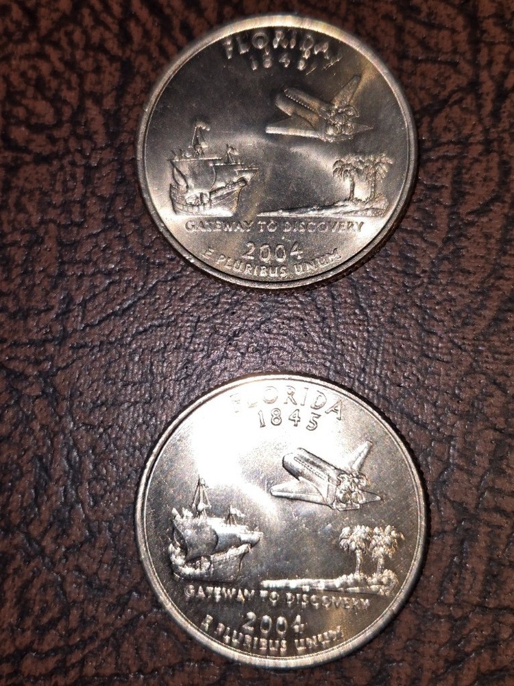2004 P & D Florida State Quarter Set BU Uncirculated