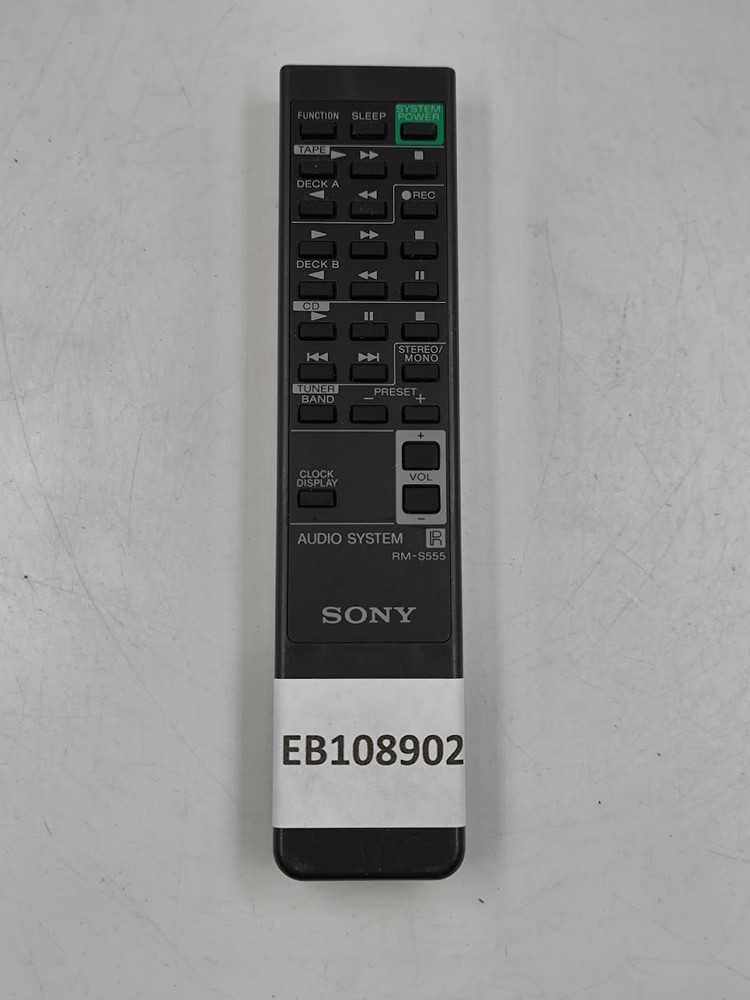 Sony RM-S555 Remote Control - Fully Working, Used Condition