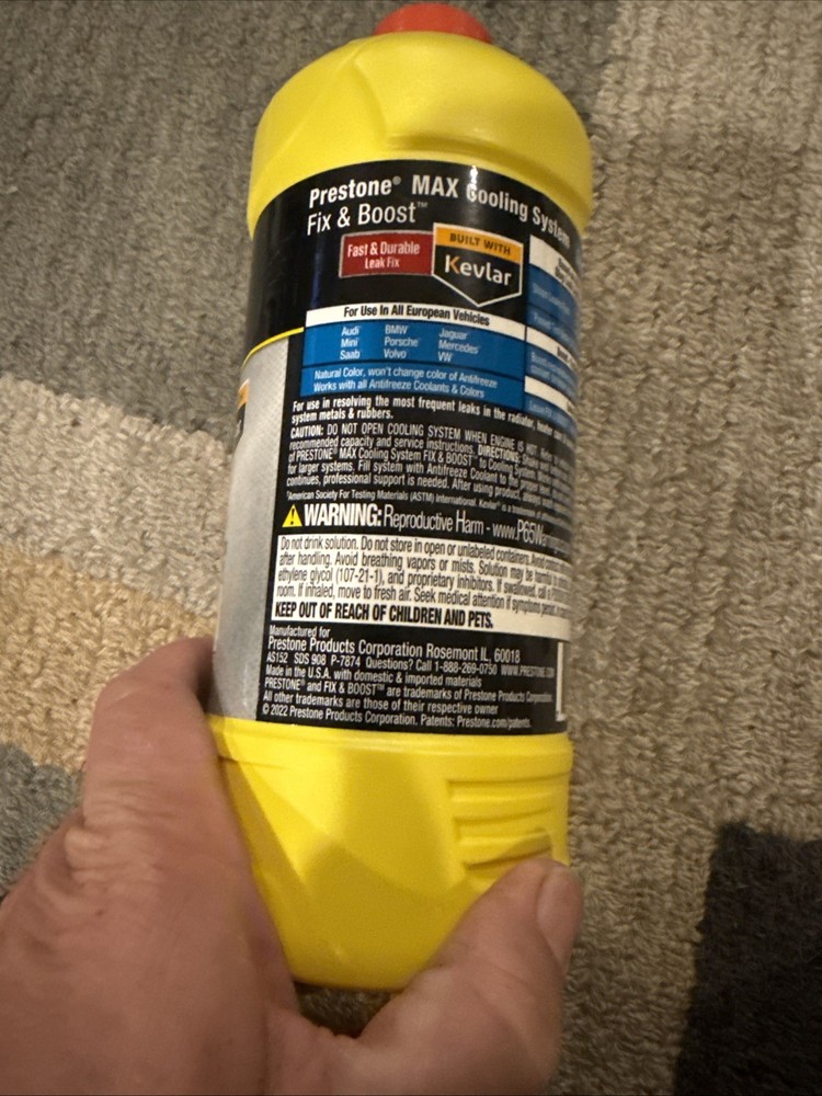 Prestone Max Cooling System Fix & Boost European