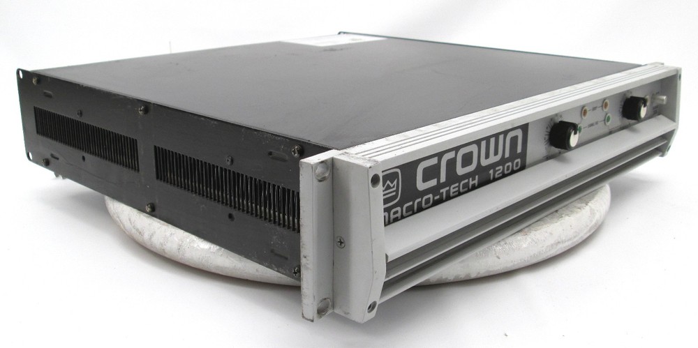 Crown Macro-Tech 1200 Two-Channel Power Amplifier #33