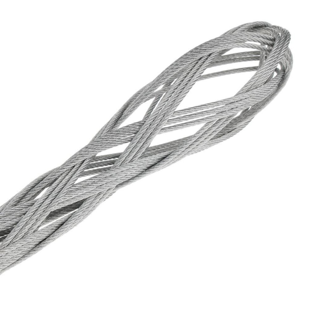 Galvanized Steel Cable Wire Grip Pulling Socks 25-50mm Cable Puller