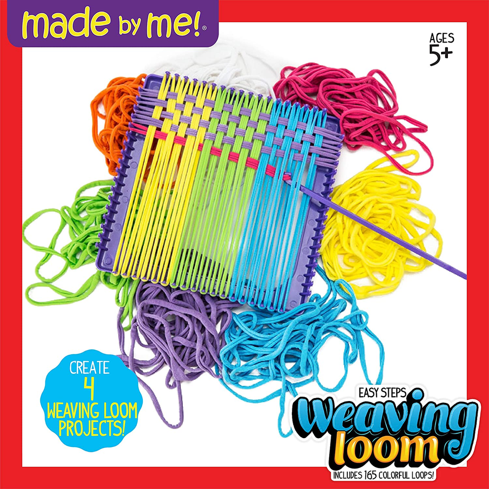 Steps Weaving Loom Beginner Loom DIY Potholders Weaving Loom