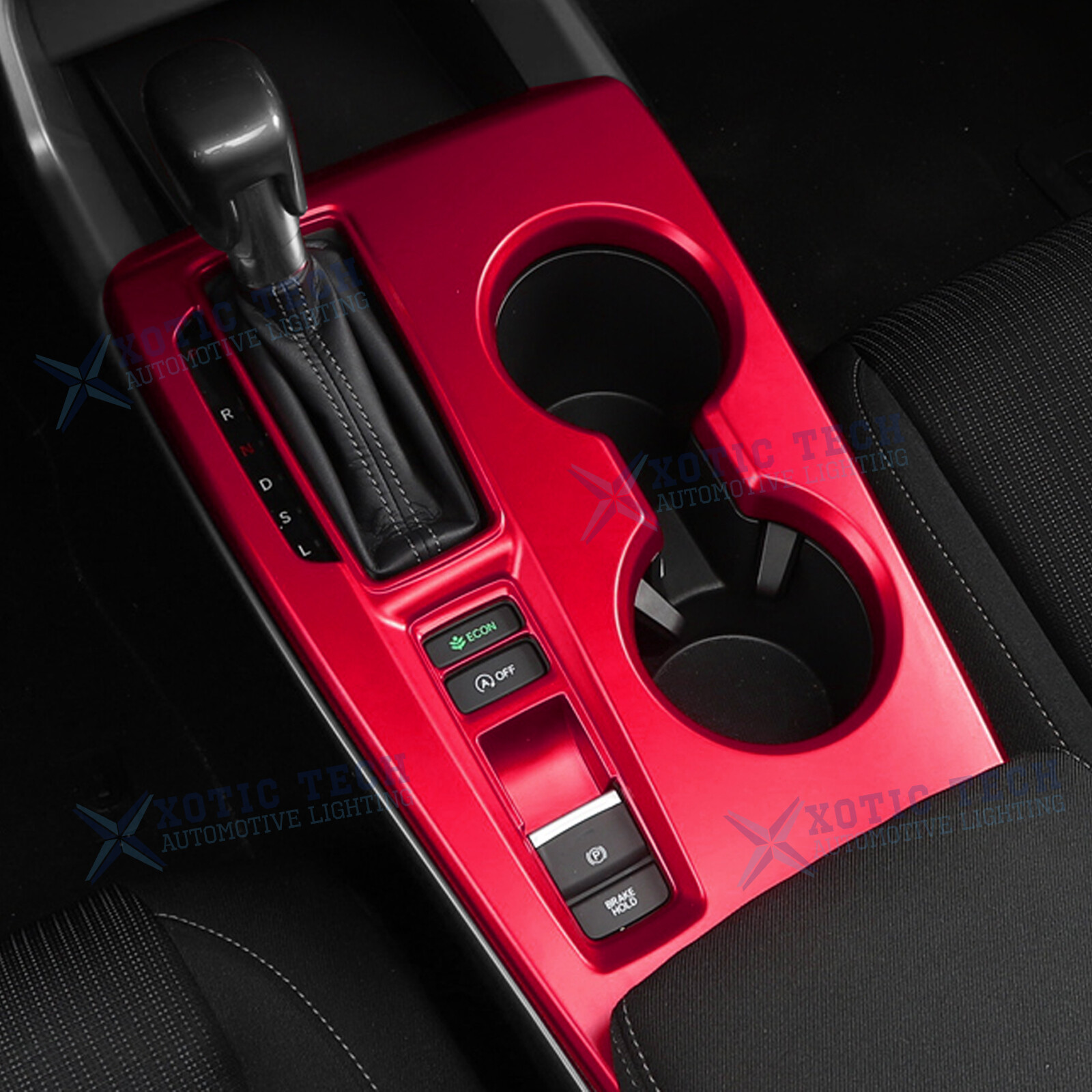 Sporty Red Interior Car Trim Decor Cover Accessories For Honda Civic 11th 2022+