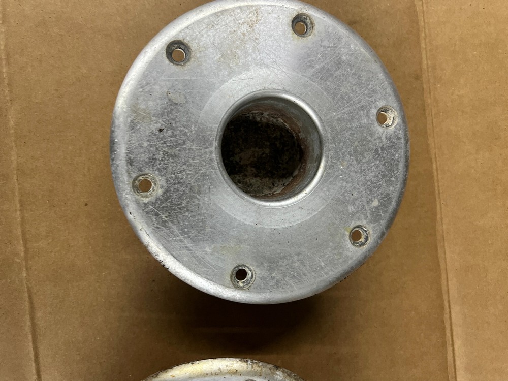 Springfield Marine 7" Diameter Anodized Aluminum Table Base (PAIR)