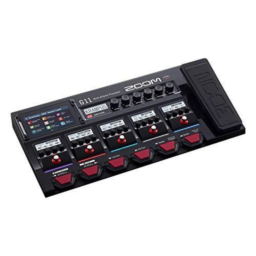 ZOOM G11 Guitar Multi-Effects Pedals Processor New