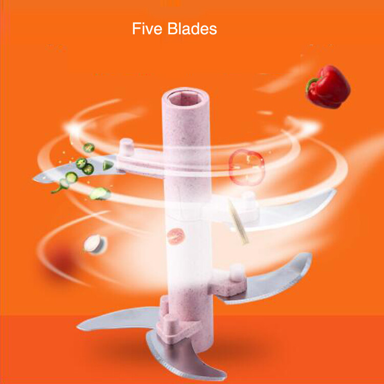 Multi-Function Manual Pulling Food & Vegetable Chopper Cutter Shredder