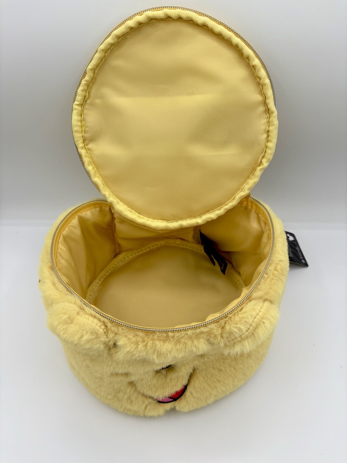 Disney Hot Topic Winnie The Pooh Fuzzy Makeup Bag New with Tags