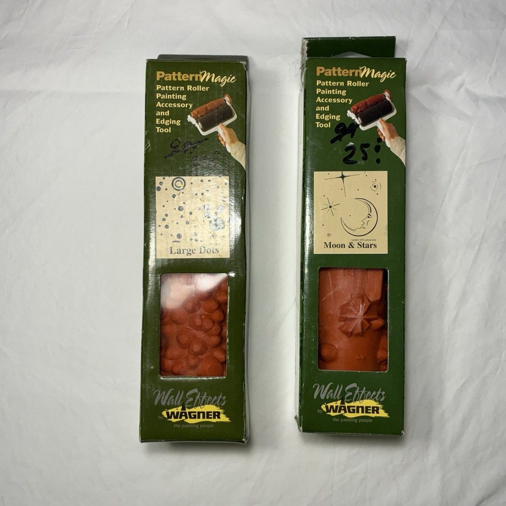 Pattern Magic Wagner Wall Effects Paint Texture Rollers & Edging Tools - NIB (2)