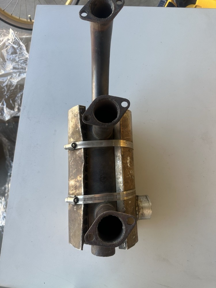 Continental O-300 modified muffler