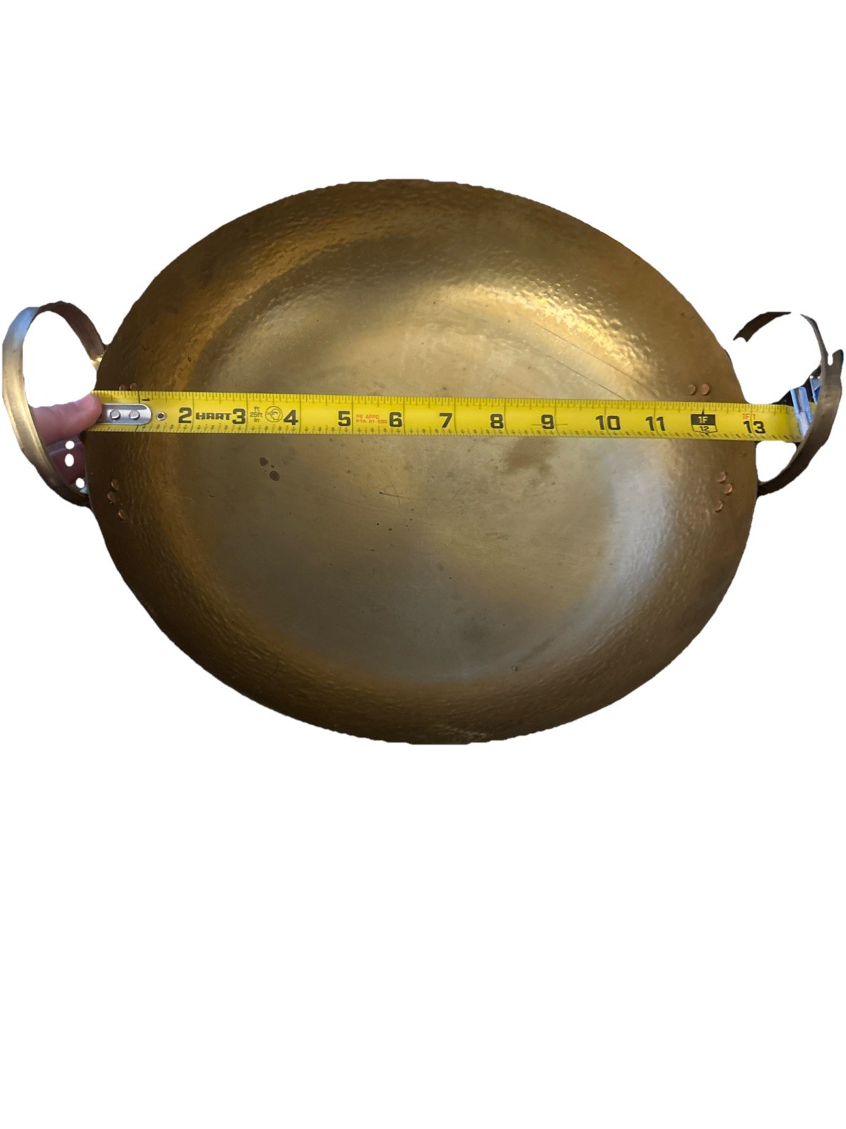 Thai Traditional Wok Brass Pan Home Cooking Food & Dessert Medium Size Thai Chef