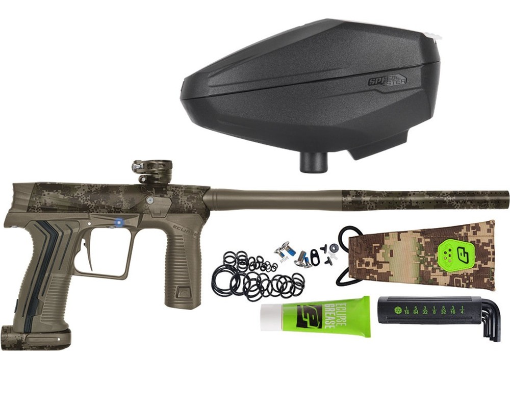 Planet Eclipse ETHA3 Electronic Paintball Gun w/ Speedster Loader - HDE Earth