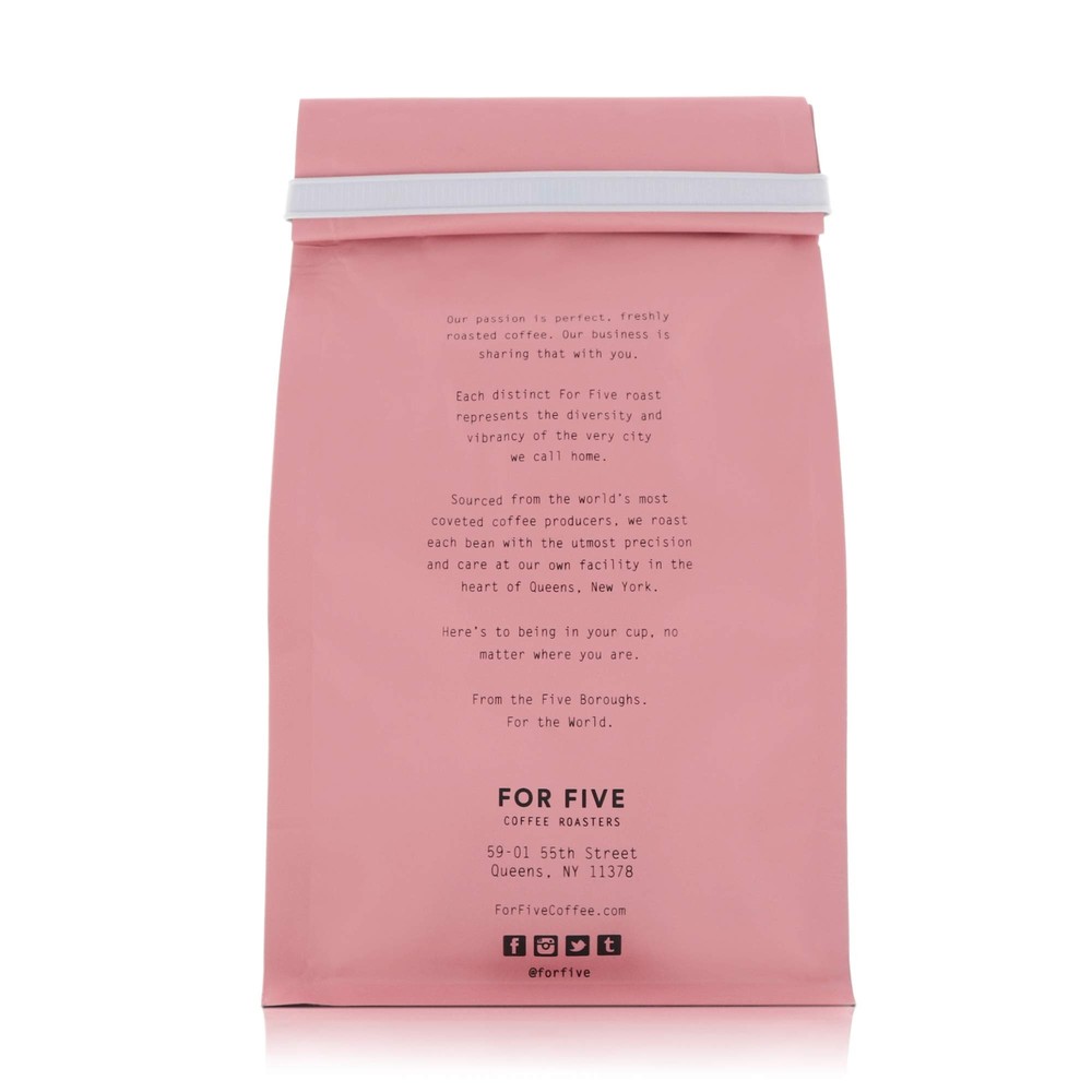 For Five Coffee Roasters - Roasted In NYC - Five Points Espresso Medium Roast