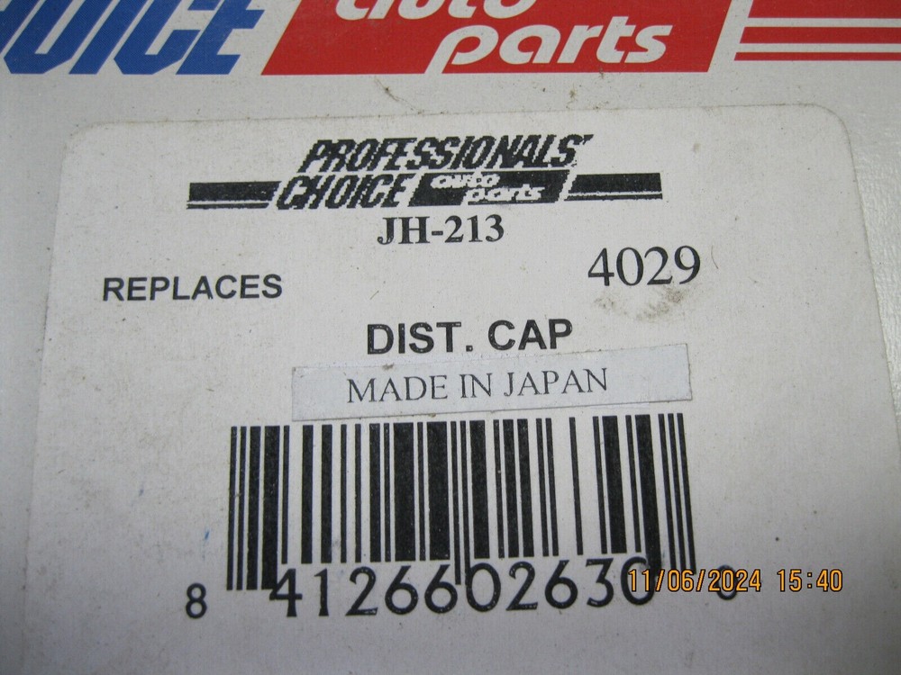 Distributor Cap Professionals Choice JH-213