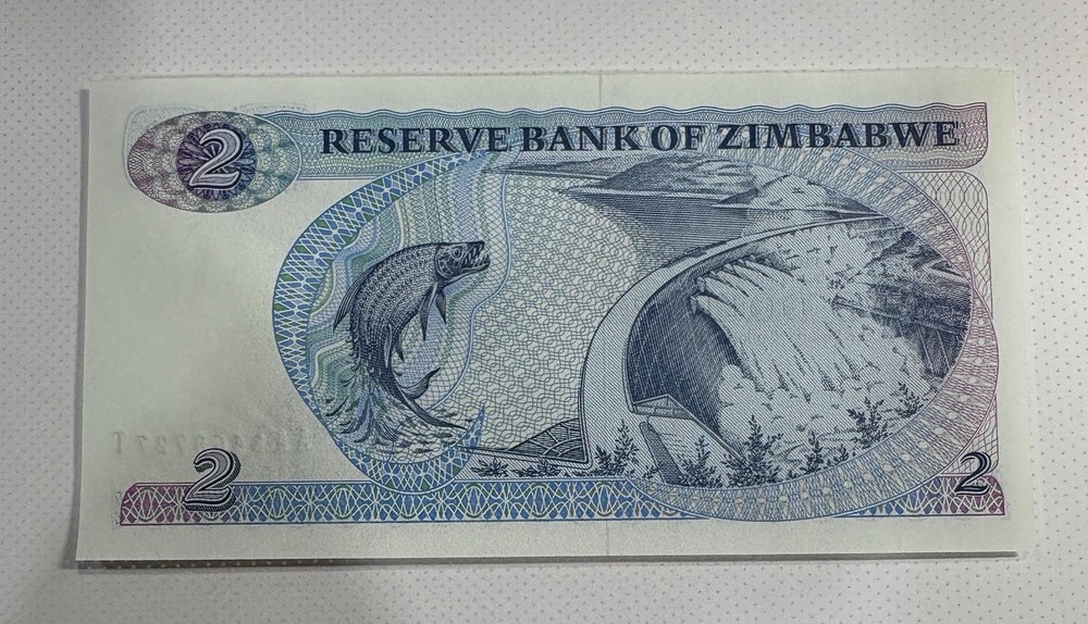 Zimbabwe 1983 $2 Dollar Banknote (Uncirculated)