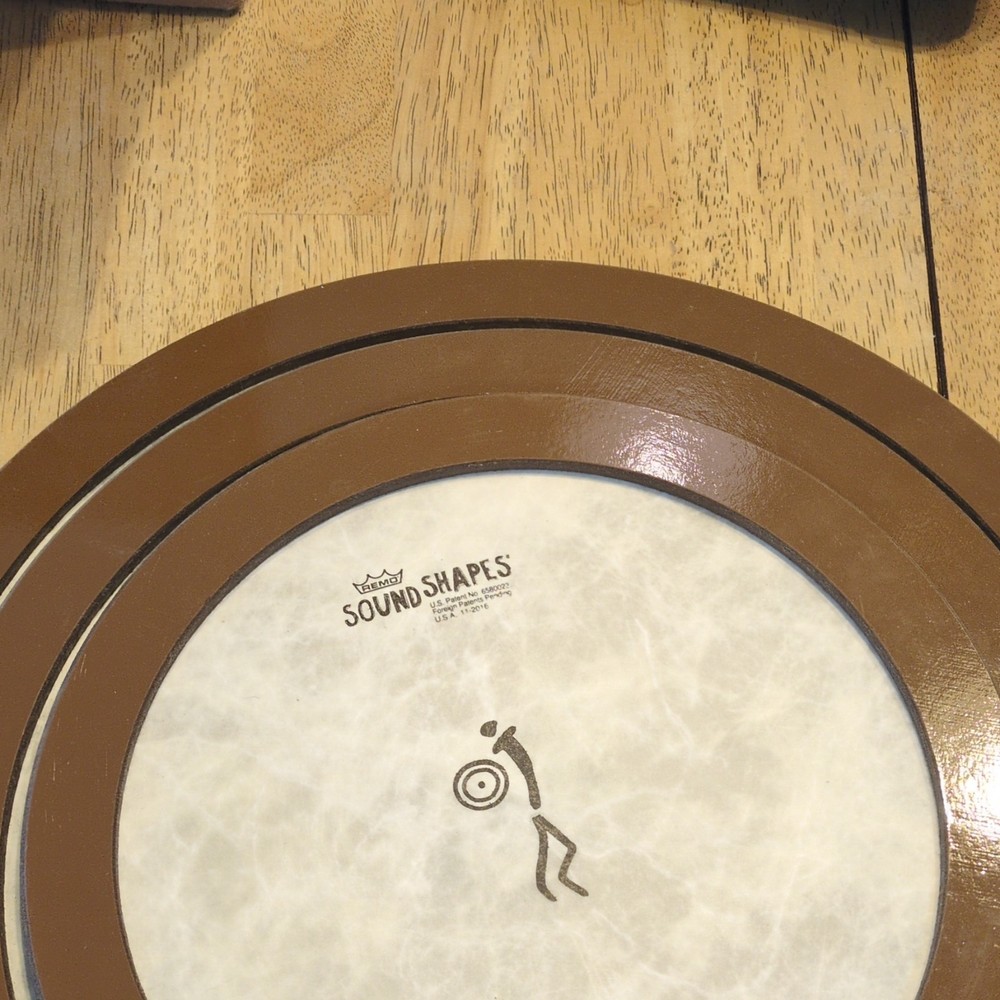 Remo Sound Shapes Frame Drum Set with Mallets and Learning Program