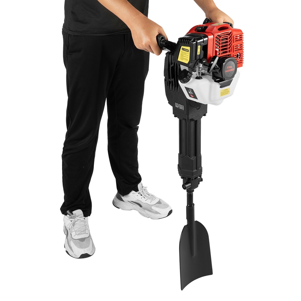 Portable 52CC Tree Digging Machine - Efficient Handheld Trencher Digger