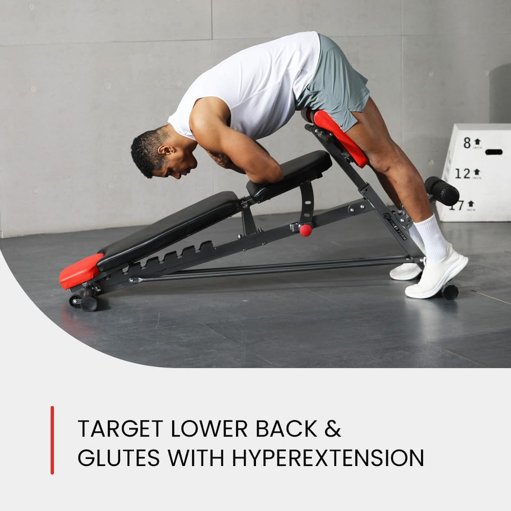 Finer Form Multi-Functional Weight Bench for Full Body Workouts