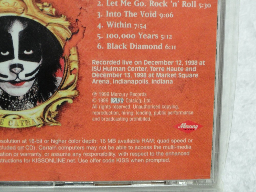 KISS Psycho Circus 2-Limited Edition w/Lenticular Case German Import CD