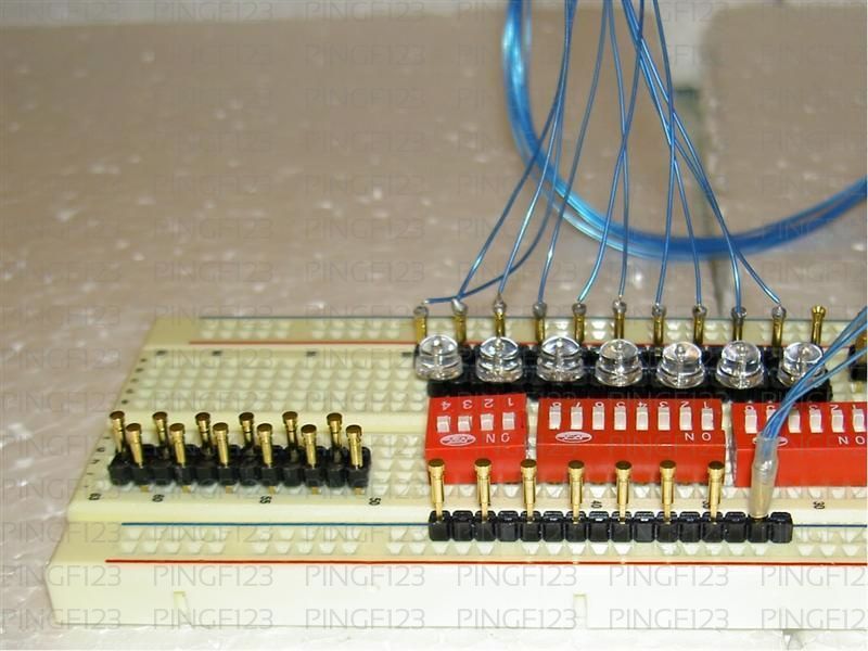100pcs test point interface pin - prototype breadboard pcb