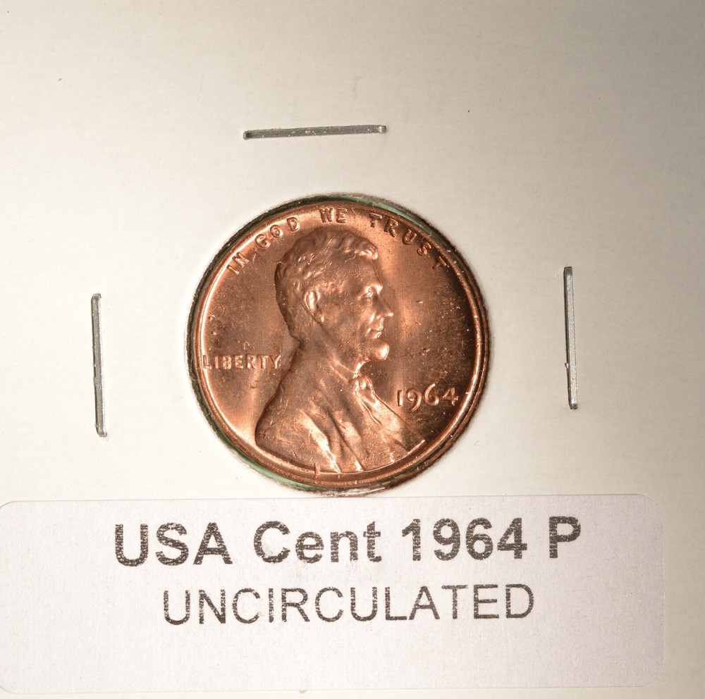 1964 P - USA Small Cent - UNCIRCULATED