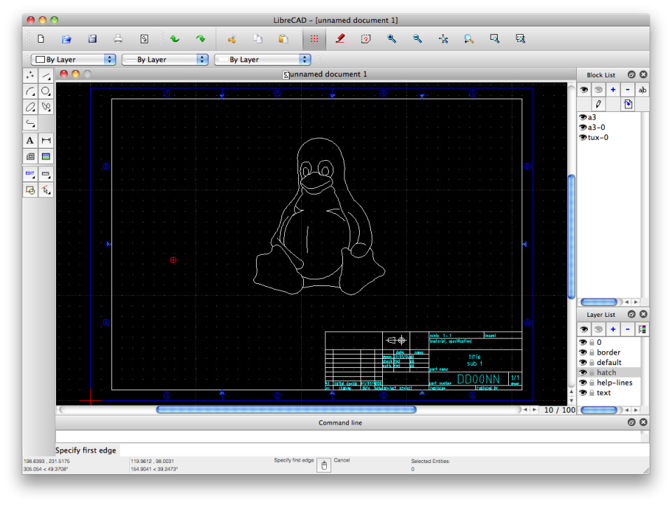 2025 Libre CAD 2D Design Software for Windows/Mac, PDFs, Install Guide, Manual