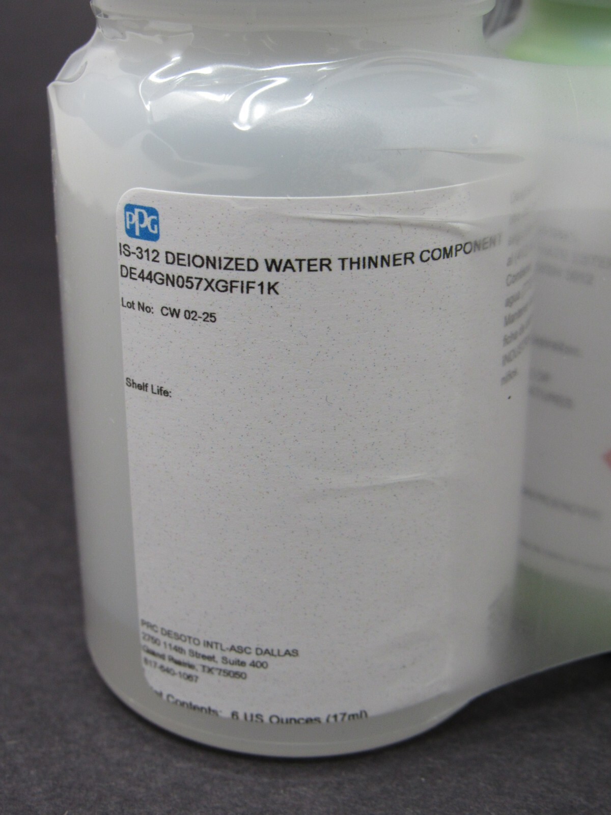 NEW PPG 2-Component Epoxy AIRCRAFT Green Primer 1oz Touch-Up Kit EXP 8-8-25 44GN