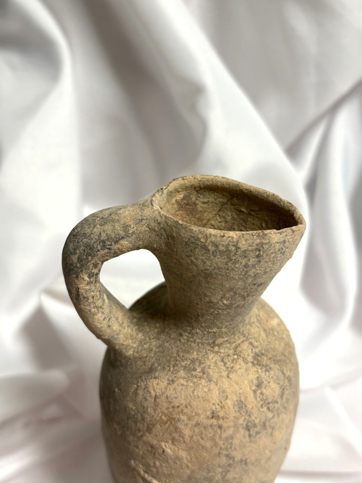 Ancient Holy Land Iron Age I Oil Jar 1200–1000 BC Biblical Vessel 17×7 cm