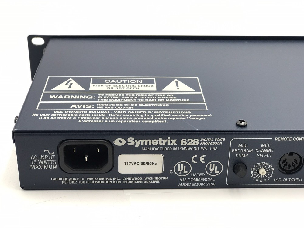 SYMETRIX 628 PROGRAMMABLE PARAMETRIC VOICE PROCESSOR