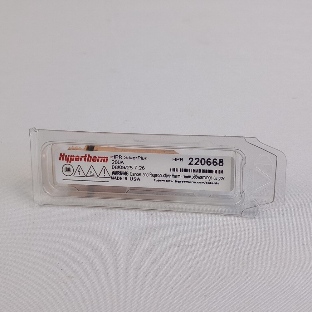 Hypertherm 220668 Electrode Hpr 260A Silverplus Ms