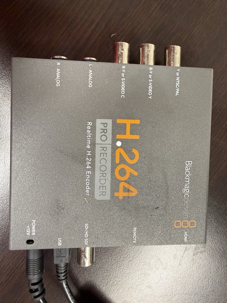 Blackmagic Design H.264 Pro Recorder/Encoder with Power Supply and USB