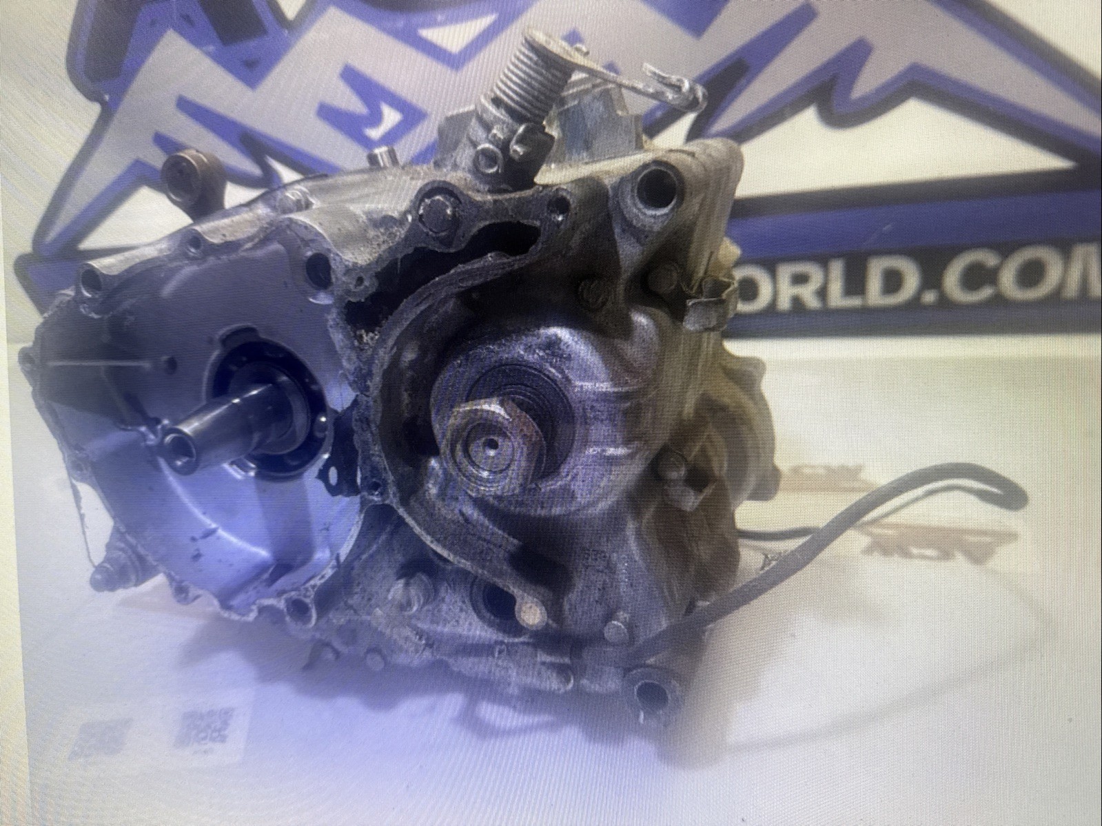 E1-2 Bottom Engine Motor Crankshaft 08 Yamaha Raptor 250 Atv YFM R Free Us Ship