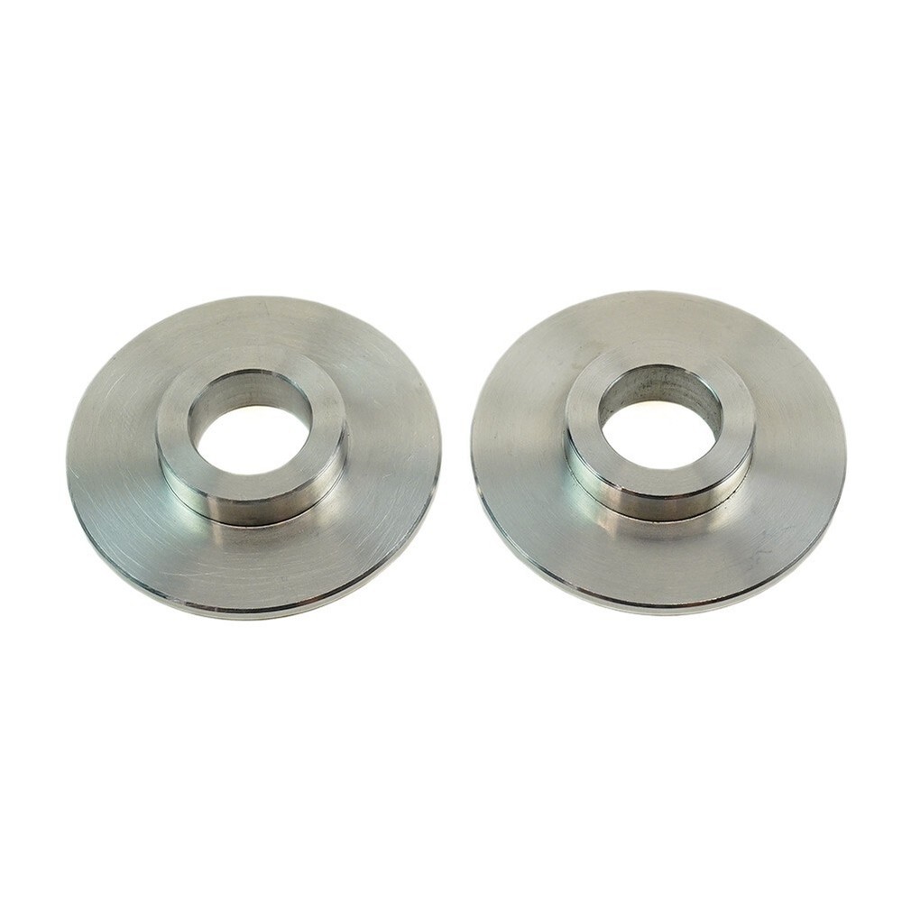 (2) 3/4" Bench Grinder Wheel Flanges | Buffer Washers Polishing Buffing Grinding