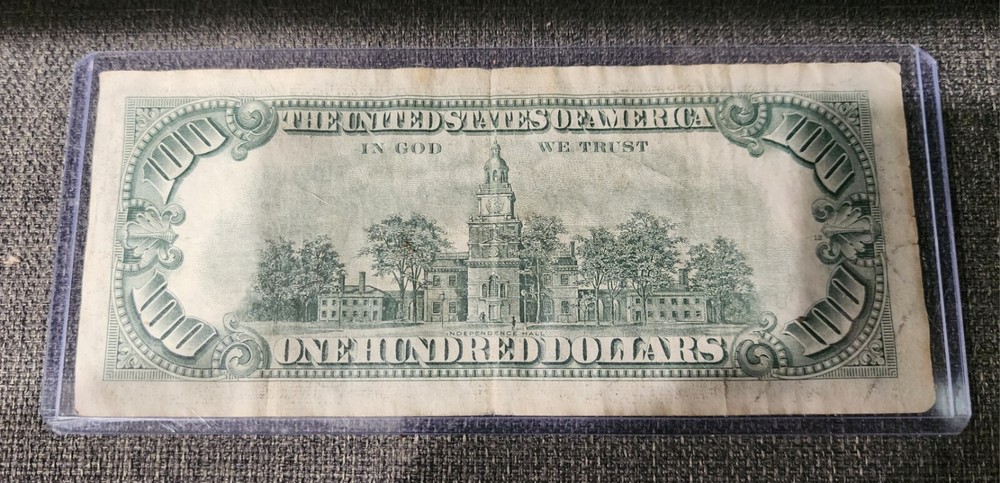 100 Dollar Series Bill 1969 C Note
