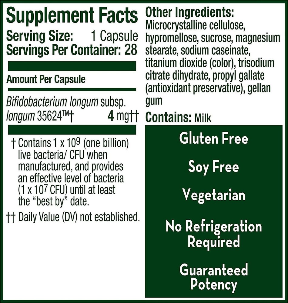 ALIGN PROBIOTIC - DIGESTIVE SUPPORT - 28 CAPSULES - EXP. 8/2026