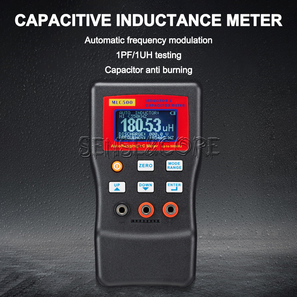 MLC500 High Precision Digital Car Range Capacitance Inductance Meter Anti-Burn-
