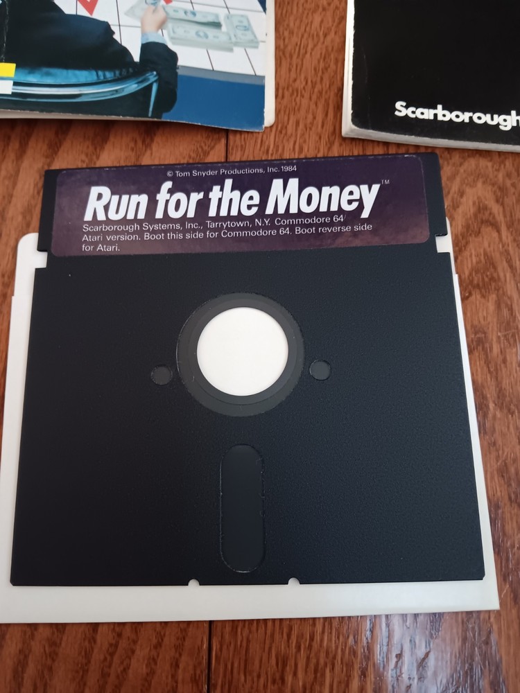 Commodore 64 Run For The Money Computer Software Tested/Works