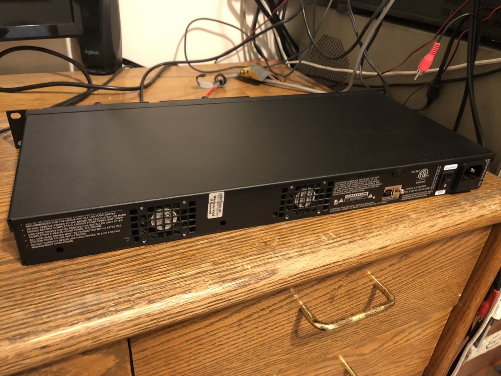 Working Leightronix LGX-1TBR-L USB RAID1 Rack Disk Array