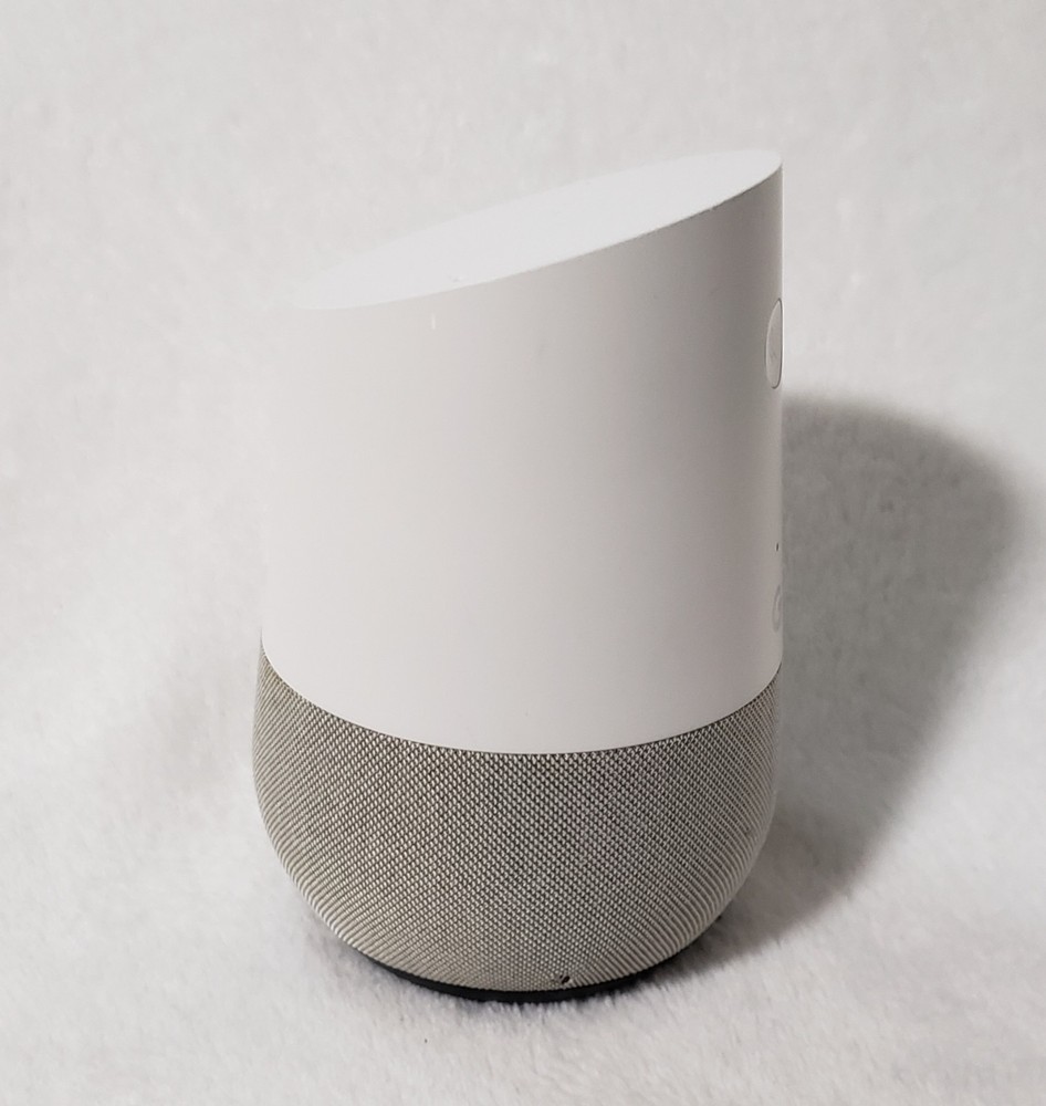 Google Assistant Google Home Smart Speaker *working condition -no cord