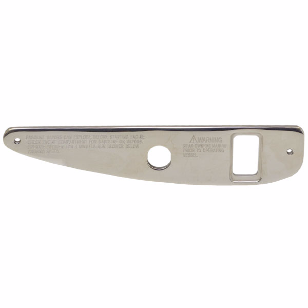 Ski Centurion Boat Blank Switch Panel | Avalanche AVA-SS9 Stainless