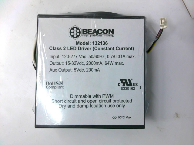 BEACON 132136 CLASS 2 LED DRIVER 1/PACK