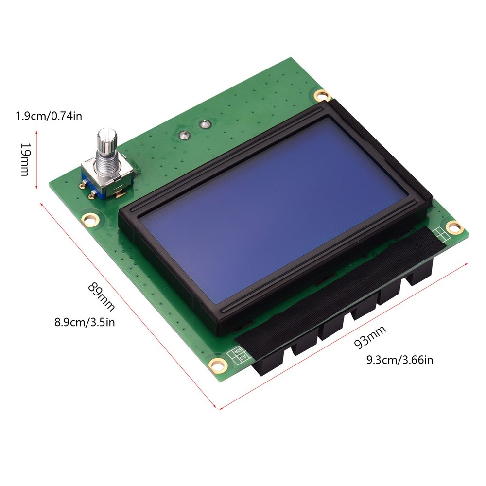 LCD Screen & Cable Replacement Parts For Creality Ender 3/Ender 3 Pro 3D Printer